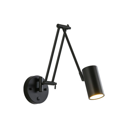 Ergové Adjustable Swing Arm Wall Sconce LED Iron