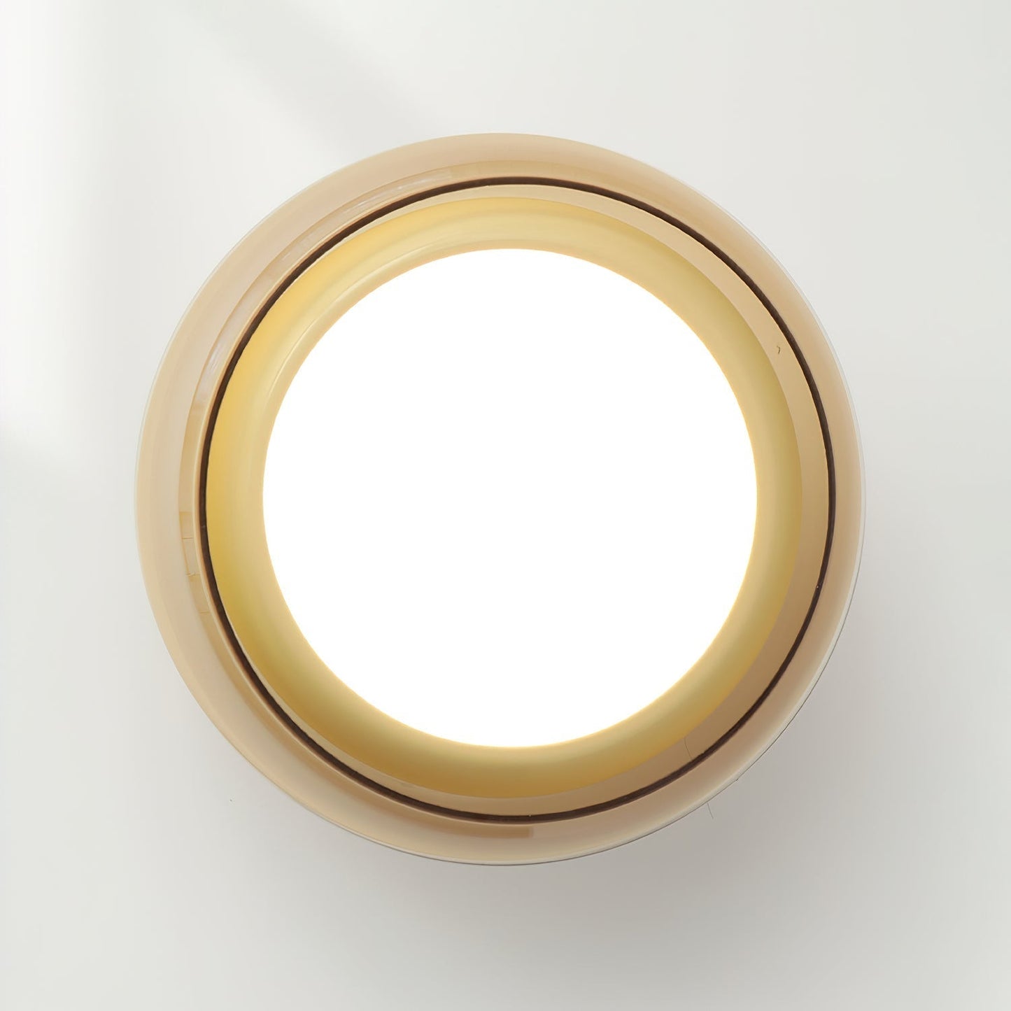 June Retro Glass Flush Ceiling Light
