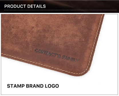 Hand-Made Cowhide Leather Laptop Bag