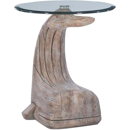 Driftwood Sculptural Accent Table