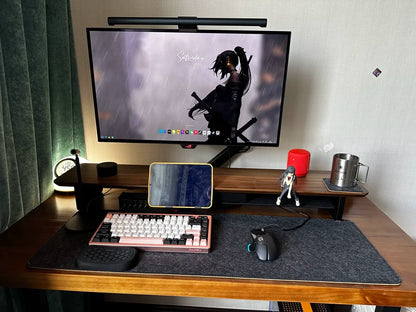 Modular Black Walnut Monitor Riser