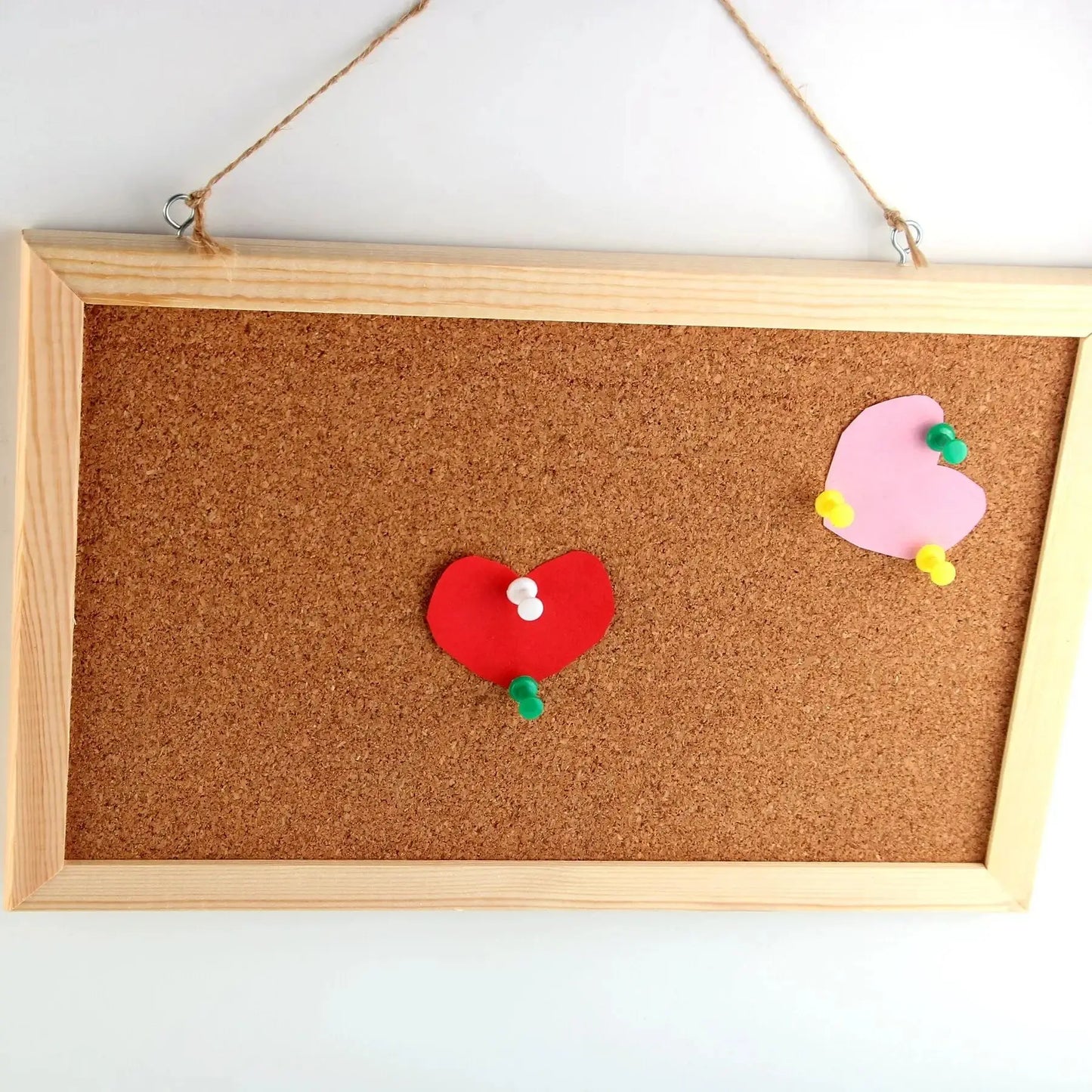 WoodFrame Cork Memo Wall Board