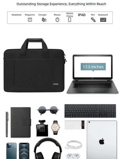 Laptop Bag Sleeve Case with Handbag Strap