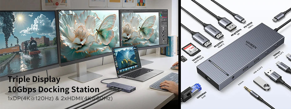 UGREEN 6-in-1 Docking Station