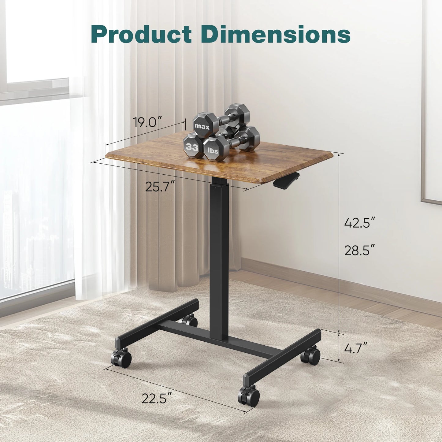 Nimbus Mobile Standing Desk