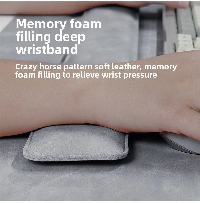 LuxPad Waterproof PU Desk Mat Set