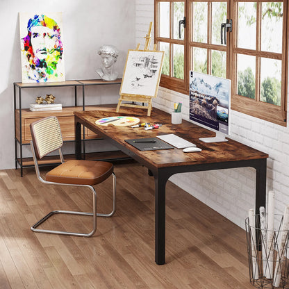 Tribesigns 78.7" Extra-Long Dual Workstation Desk