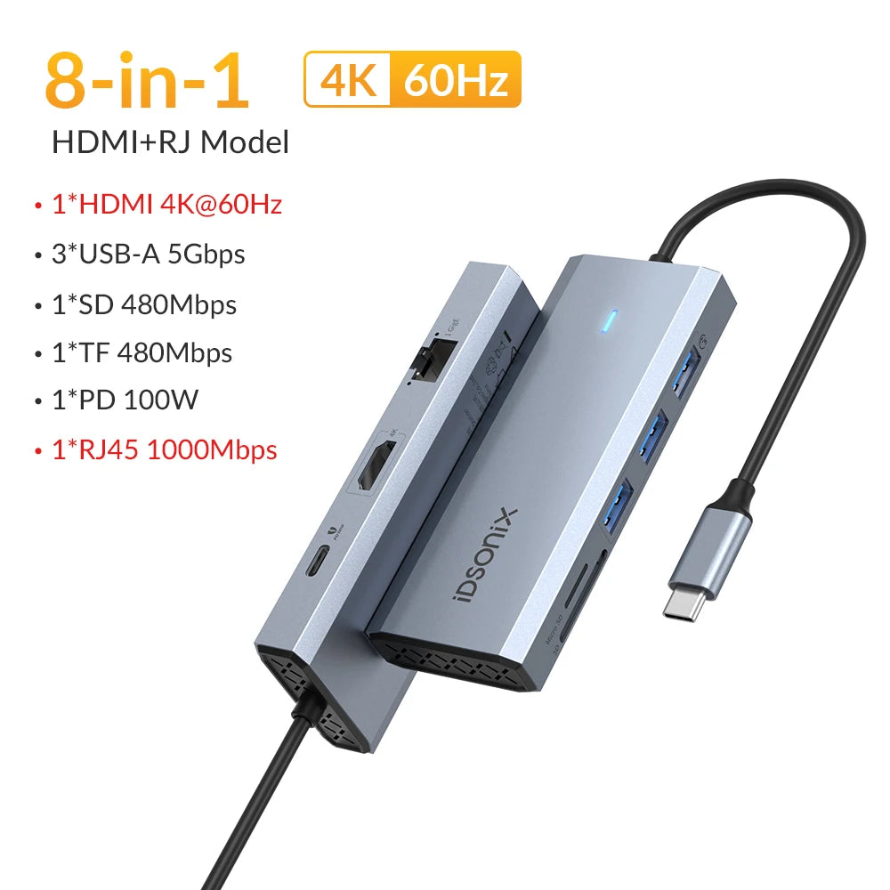 iDsonix 15-in-1 Docking Station