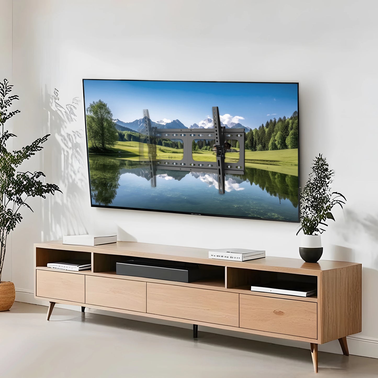 Ultra Slim Tilting TV Mount