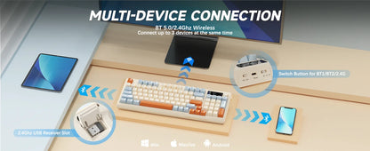 Smart Wireless Gaming Keyboard