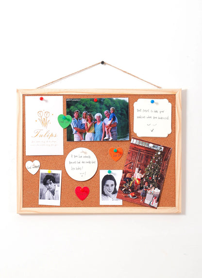PinWall Cork Display Photo Board