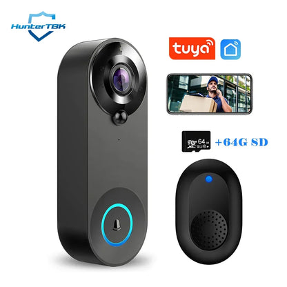 1080P Wireless Video Doorbell, Night Vision