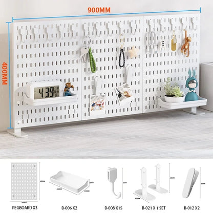 Stand-Up Pegboard Storage Kit
