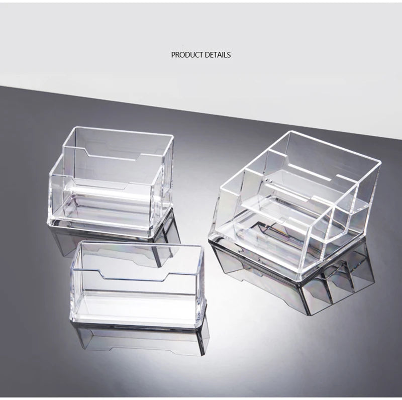 ClearSlot Acrylic Business Card Case