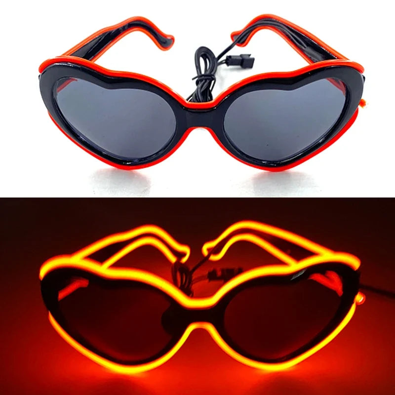 Light-Up LED Party Glasses for Kids & Adults