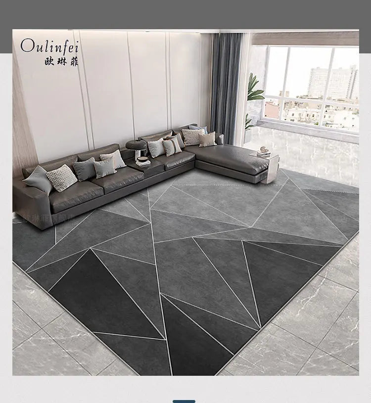 VIKAMA Minimalist Study Rug