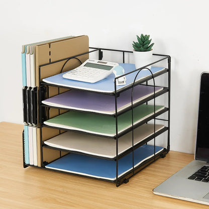 5-Tier Desktop Paper Tray Organizer