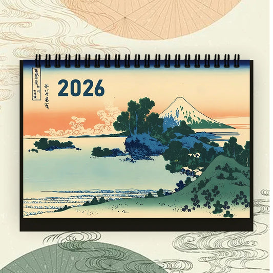 UkiyoCal 2026 Japanese Art Calendar