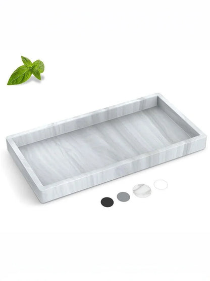 Square Silicone Bathroom Tray Organizer