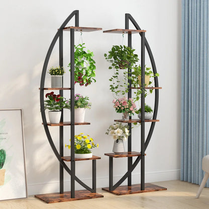 Fernhollow Curved Plant Stand Duo