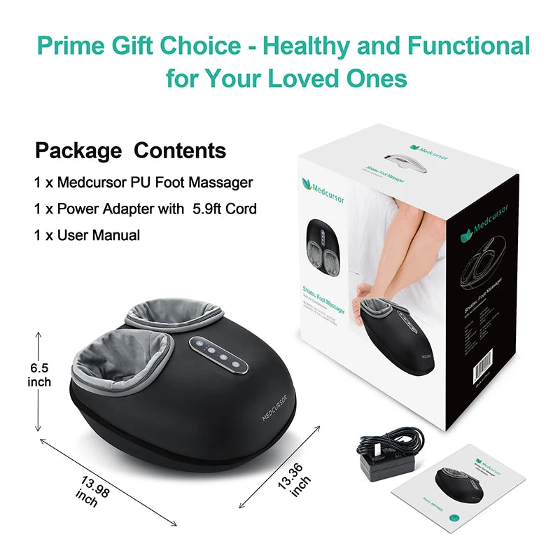 Heated Shiatsu Foot Massager