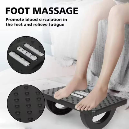 Rocking Dual-Massage Foot Rest for Circulation