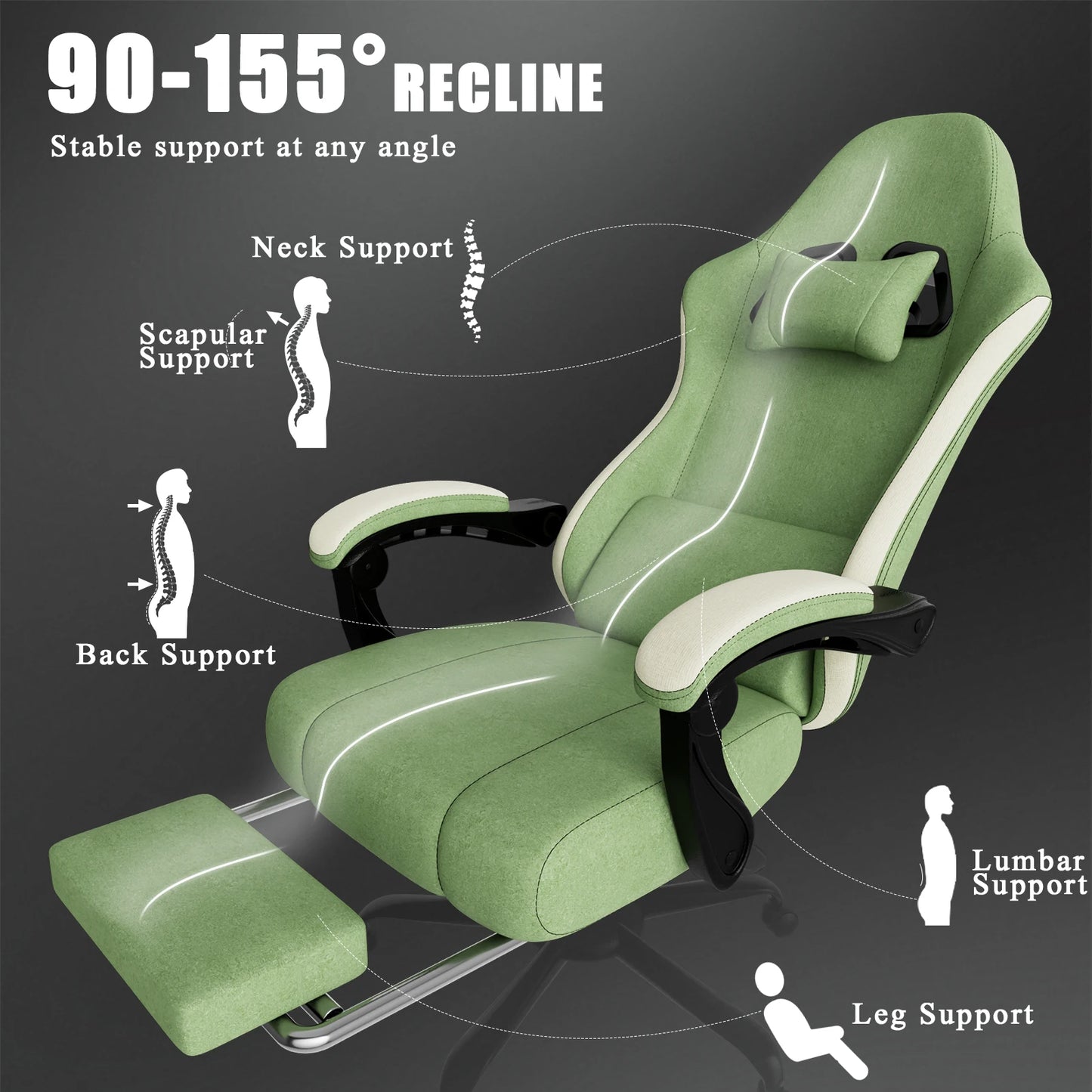 Adjustable Ergonomic Gaming Chair