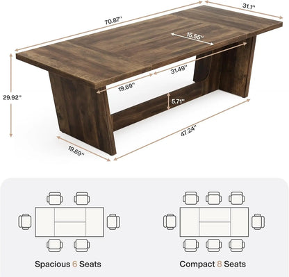 Millfield Farmhouse Pedestal Table