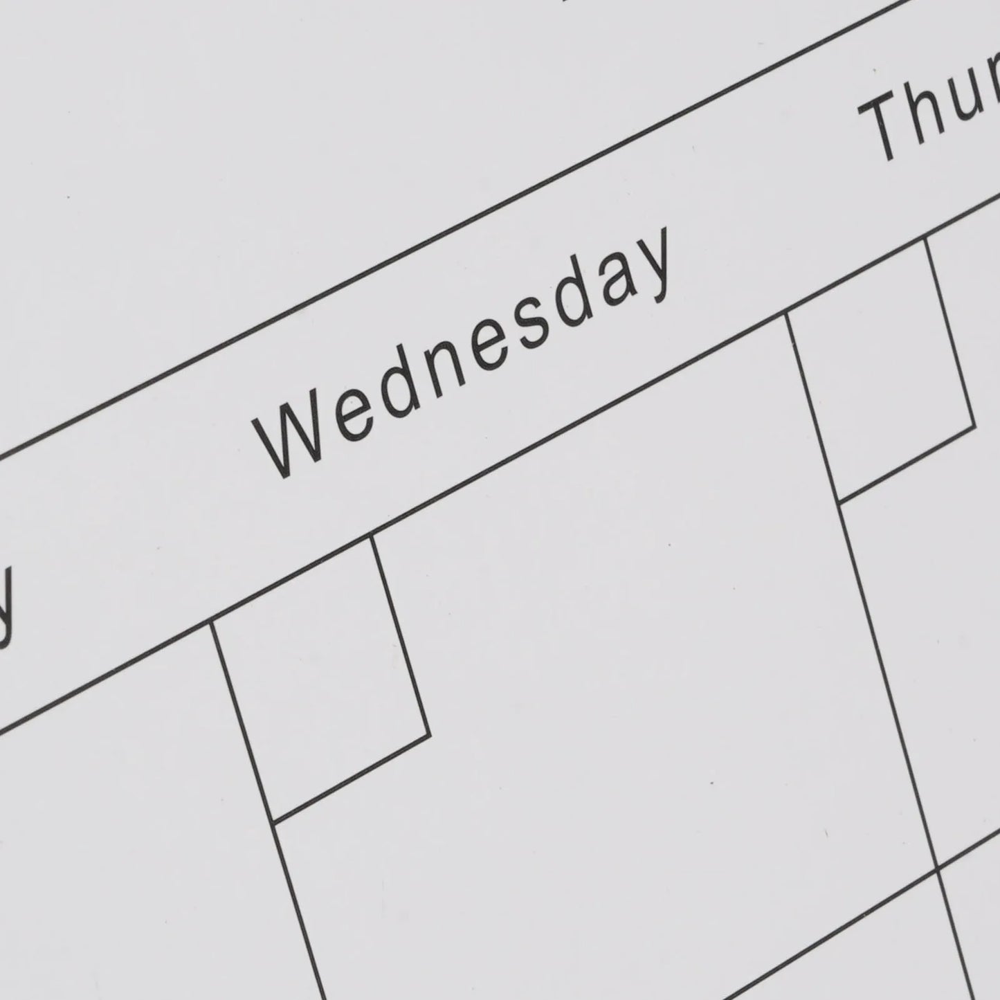 DualFace Magnetic Calendar Board