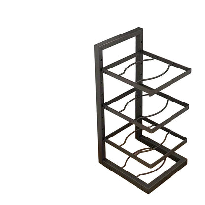 Adjustable Multi-Layer Steel Pot Rack