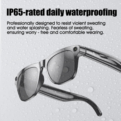 4K AI Smart Glasses with Camera & Translator