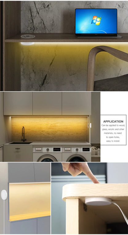 USB COB LED Desk Strip Light