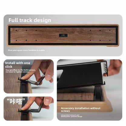 Modern Monitor Stand Desk Organizer