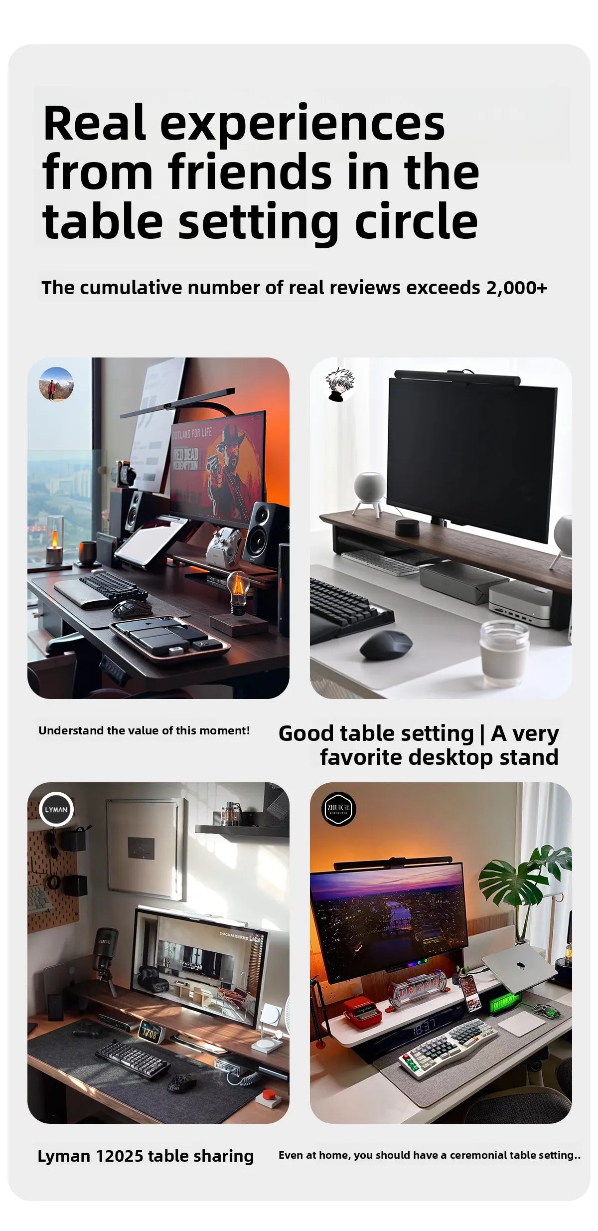 Z3 Pro Modular Solid Wood Monitor Riser