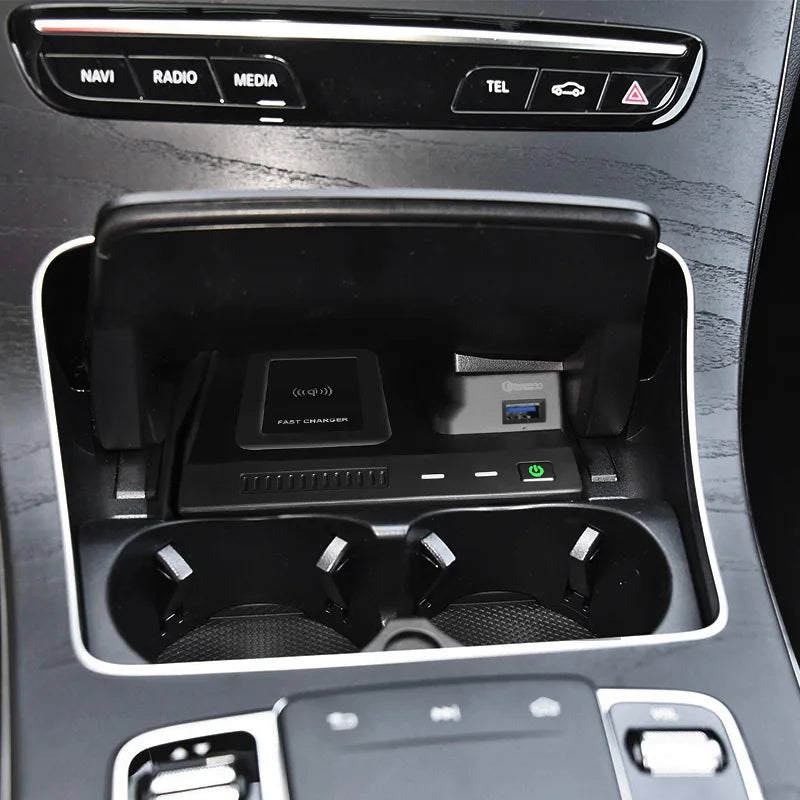 Vehicle-Fit USB Charging Pad
