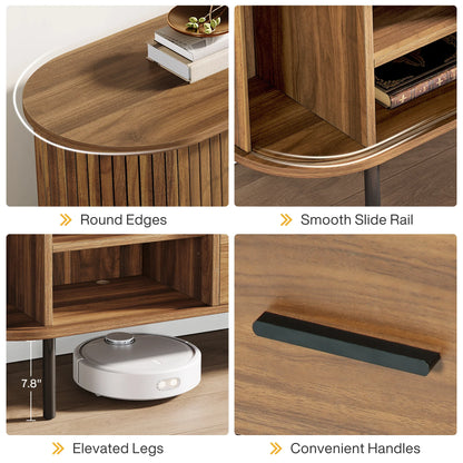 Fenmore Fluted TV Console