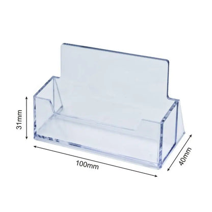 DeskAcrylic Clear Card Display Stand