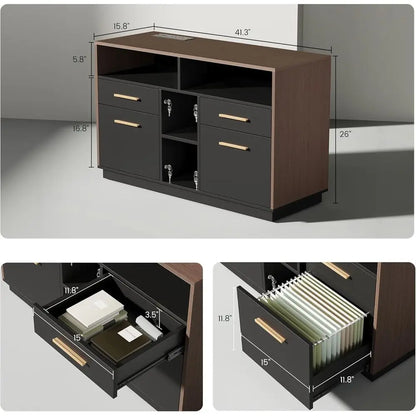 Radcliffe L-Shaped Standing Desk