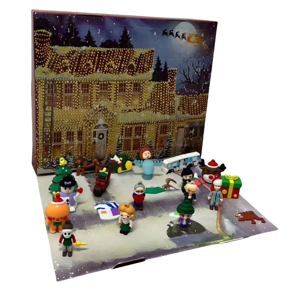 3D Figures Christmas Advent Calendar