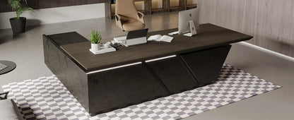 Saintcy Executive Height-Adjustable Desk Workstation