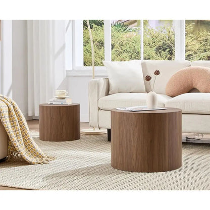 Sutton Round End Table Pair