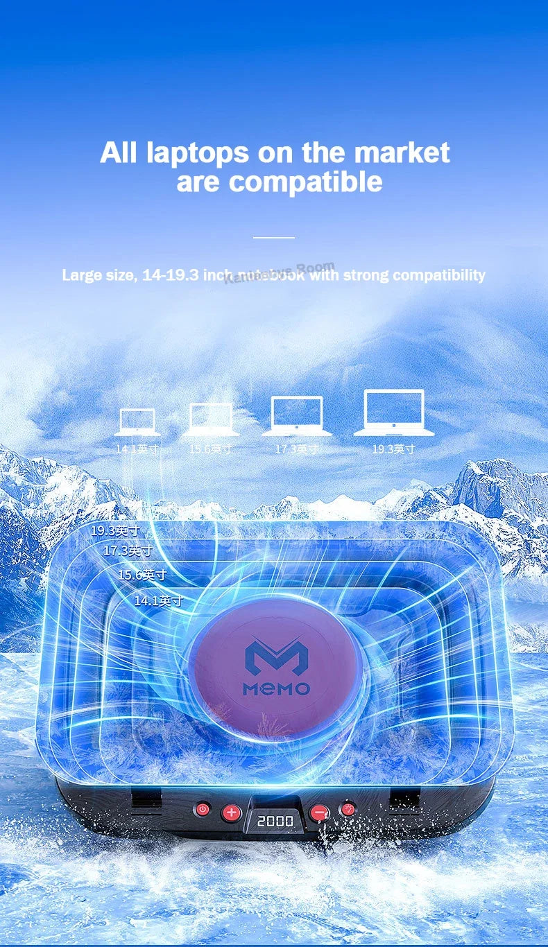 Adjustable Laptop Cooling Pad