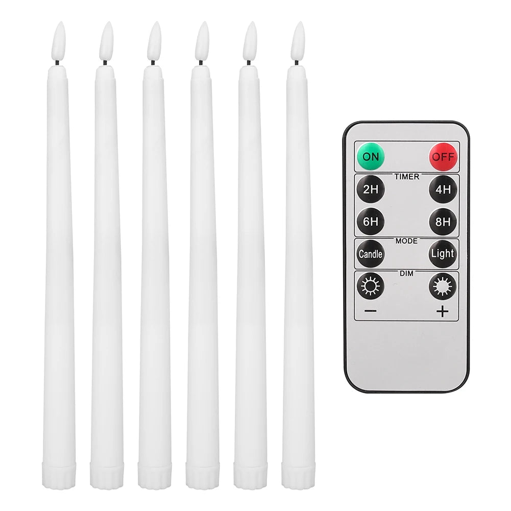 Flameless Taper Candles