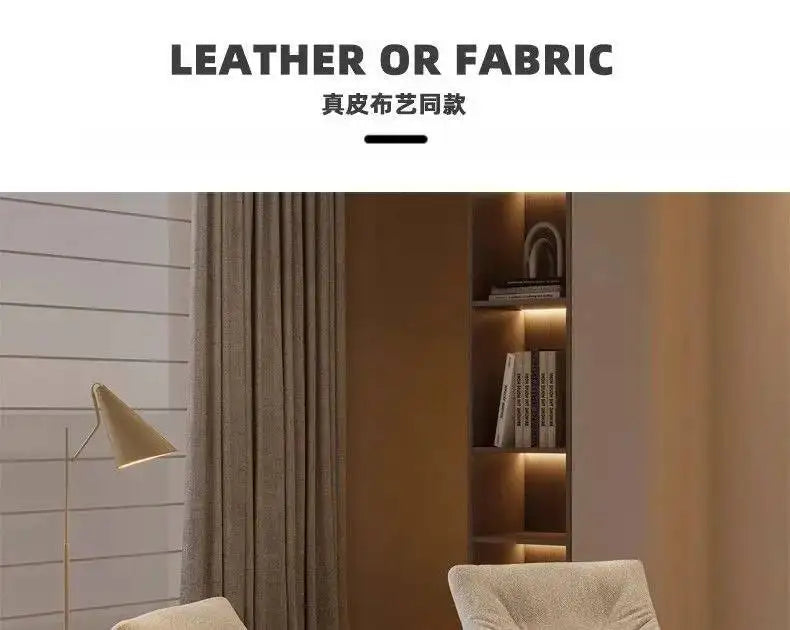 Ergove Italian Leather Leisure Chair