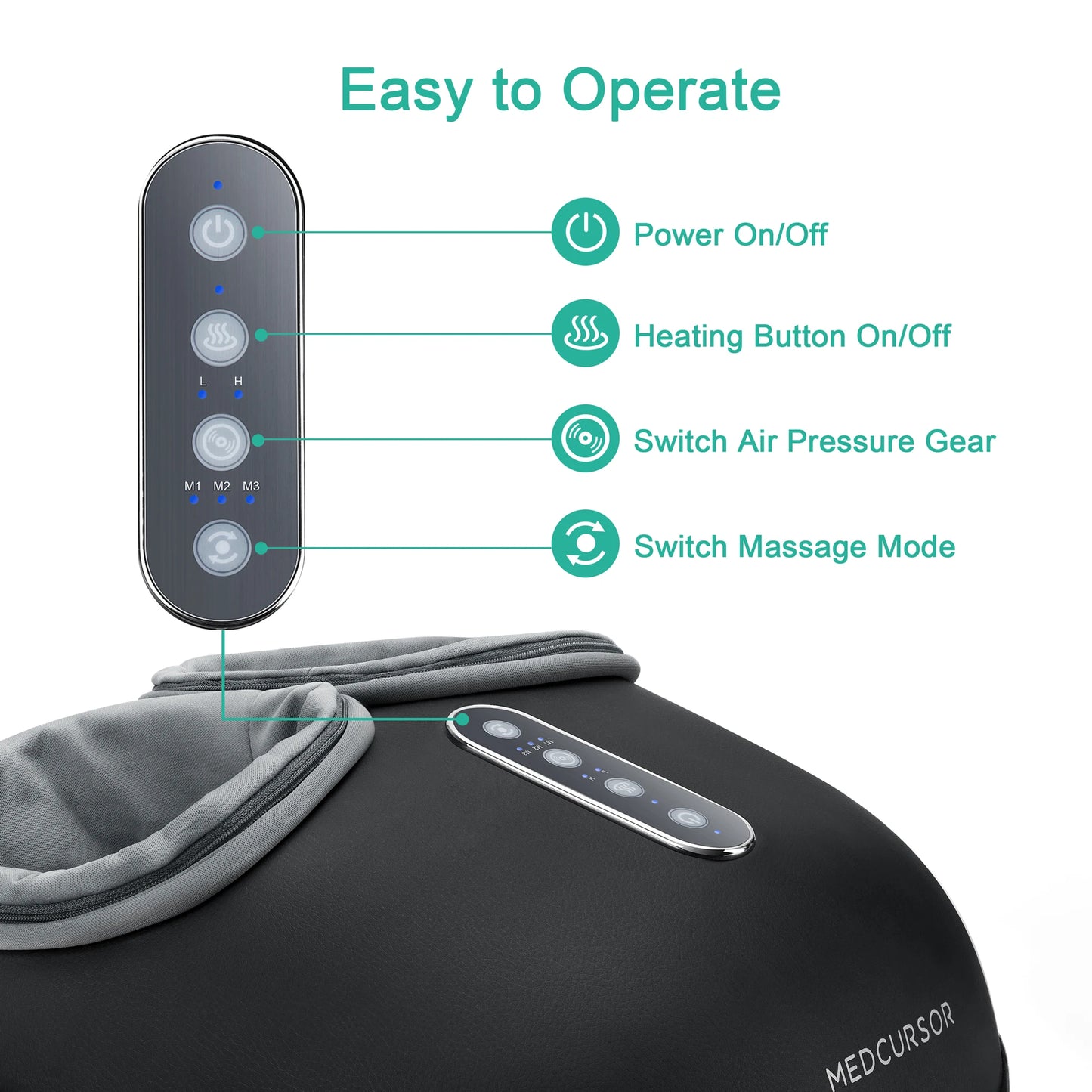 Heated Shiatsu Foot Massager