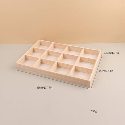 Stackable Wooden Jewelry Display
