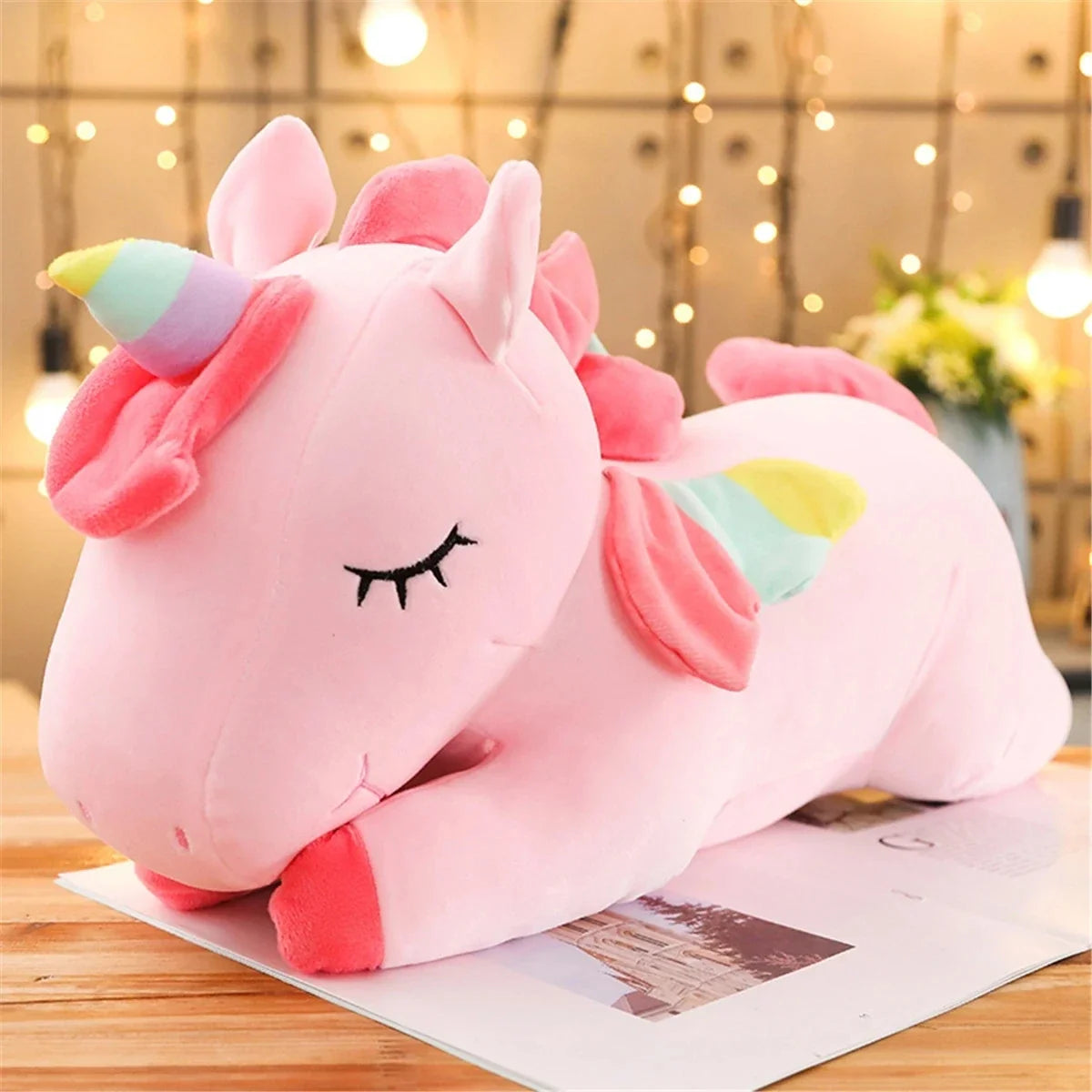 25cm Unicorn Plush Toy for Kids' Birthdays