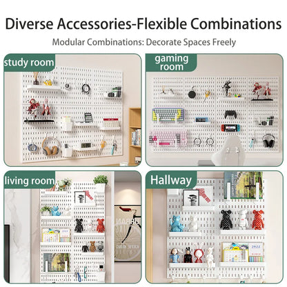 No-Holes Wall Pegboard Organizer