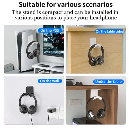 Wall-Mount Headphone Stand