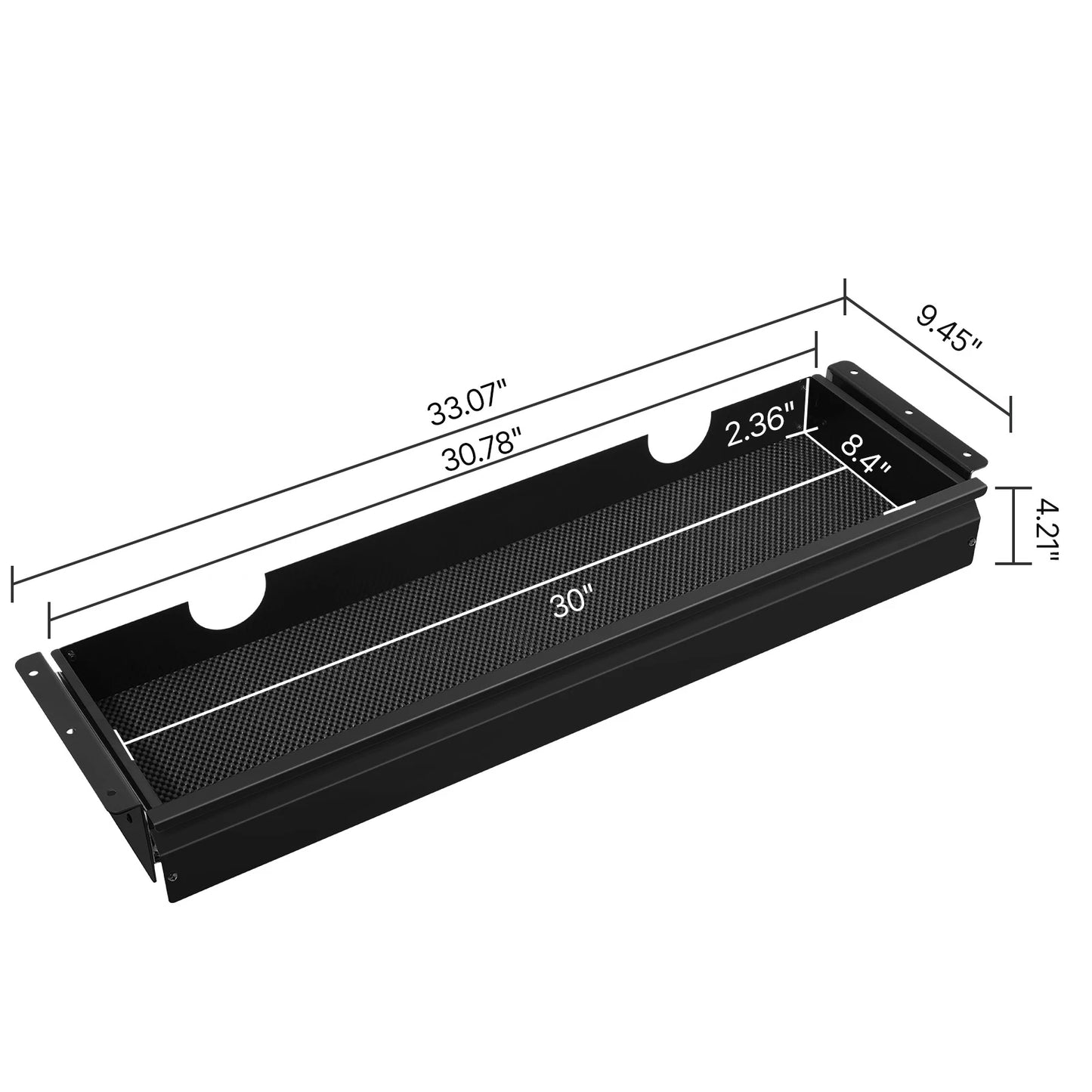 Under-Desk Slide-Out Drawer